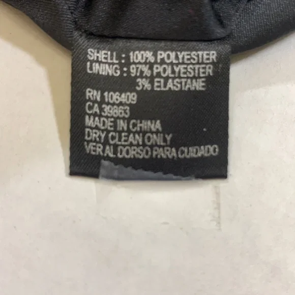 Gianni Bini Black Moire Halter/Strapless  Dress - Picture 8 of 9